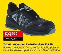Cadena88 Deltaplus - zapato seguridad giro s3s sr oferta