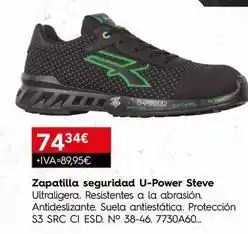 Cadena88 Zapatilla seguridad u-power steve oferta