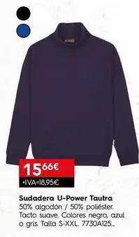 Cadena88 Sudadera u-power tautra oferta