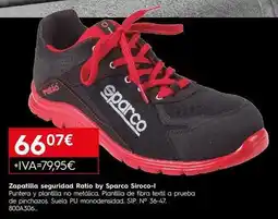 Cadena88 Siroco - zapatillas seguridad ralla by sparco oferta