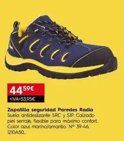 Cadena88 Paredes - zapatilla seguridad radio oferta