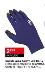 Cadena88 Juba - guante aba agility lite h4114 oferta