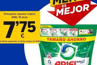 Ariel - detergente capsulas original