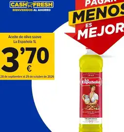 Cash Fresh La española - aceite de oliva suave oferta