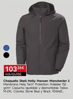 Cadena88 Shell - chaqueta manchester 2 oferta
