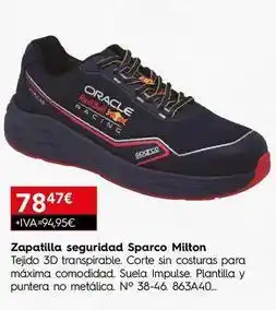 Cadena88 Sparco - zapatilla seguridad milton oferta