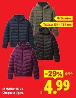 Ocine Esmara - kids chaqueta ligera oferta