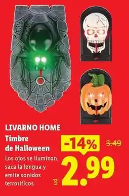 Ocine Livarno - home timbre de halloween oferta