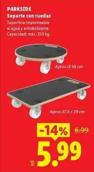 Ocine Parkside - soporte con ruedas oferta