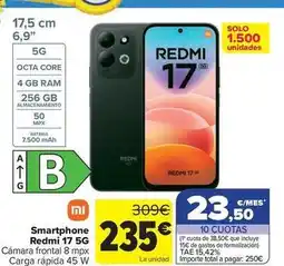 Carrefour Xiaomi - smartphone redmi 17 5g oferta