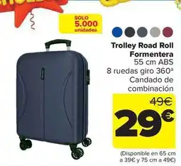 Carrefour Trolley road roll formentera oferta
