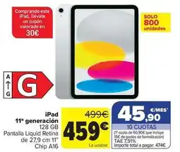 Carrefour Apple - ipad 11a generacion oferta