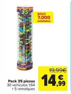Carrefour Pack 35 piezas oferta