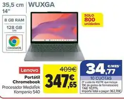 Carrefour Lenovo - portatil chromebook oferta