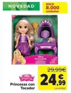 Carrefour Disney - princesas con tocador oferta
