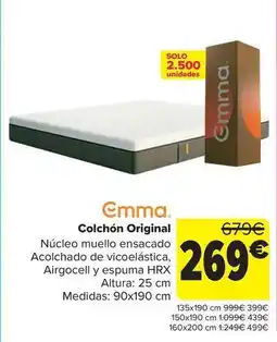 Carrefour Emma - colchon original oferta