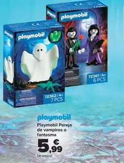 Carrefour Playmobil - pareja de vampiros o fantasma oferta
