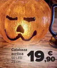 Carrefour Calabaza acrnlica oferta