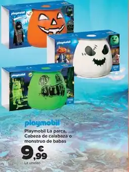 Carrefour Playmobil - la parca cabeza de calabaza o monstruo de babas oferta