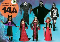 Carrefour Disfraces infantiles o adulto oferta