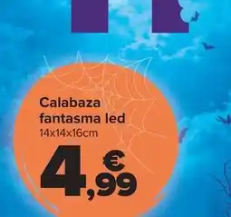 Carrefour Calabaza fantasma led oferta