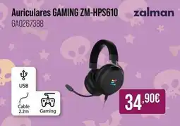 MR Micro Gaming - auriculares zm-hps610 oferta