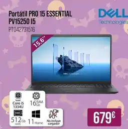 MR Micro Essential - portátil pro 15 pv15250 i5 oferta