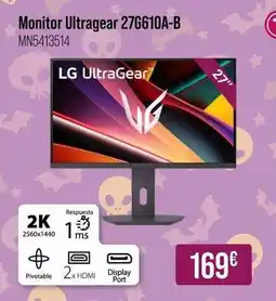 MR Micro Lg - monitor ultragear 27g610a-b oferta