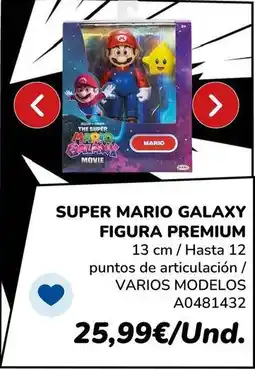 Juguettos Nancy - super mario galaxy figura premium oferta
