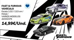 Juguettos Fast & furious vehiculo oferta