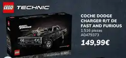 Juguettos Lego - coche dodge charger r/t de fast and furious oferta
