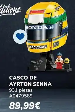 Juguettos Honda - casco de ayrton senna oferta