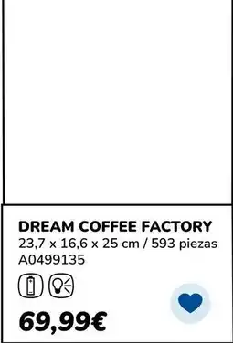 Juguettos Dream - dream coffee factory oferta