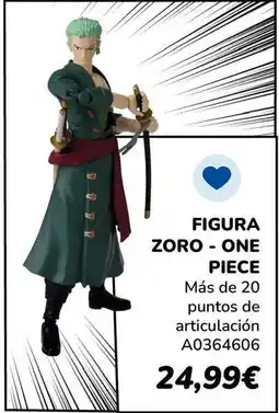 Juguettos One - figura zoro- piece oferta