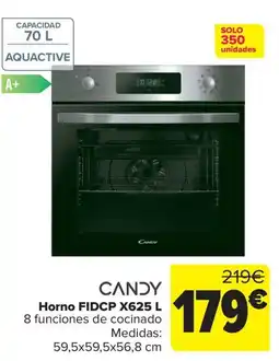 Carrefour Candy Horno FIDCP X625 L oferta