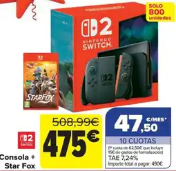 Carrefour Nintendo Switch oferta