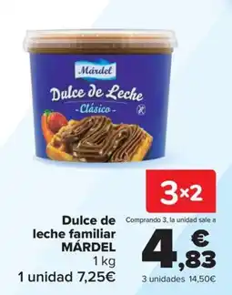 Carrefour Márdel dulce de leche clásico oferta