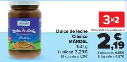 Carrefour MárdeL dulce de leche clásico oferta