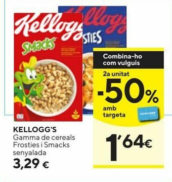 Caprabo Cereales kellogg's oferta