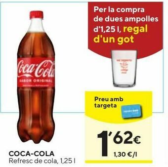 Caprabo Refresco de cola coca-cola oferta