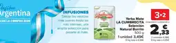 Carrefour La Cumbrecita Yerba Mate Selección Natural Burrito oferta