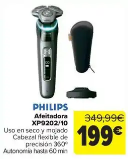 Carrefour Philips afeitadora xp9202/10 oferta