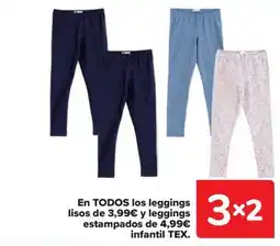 Carrefour Infantil tex leggings oferta