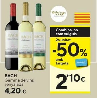 Caprabo Vino bach oferta