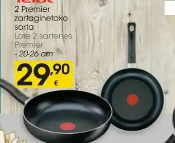 Eroski Tefal lote 2 sartenes premier oferta
