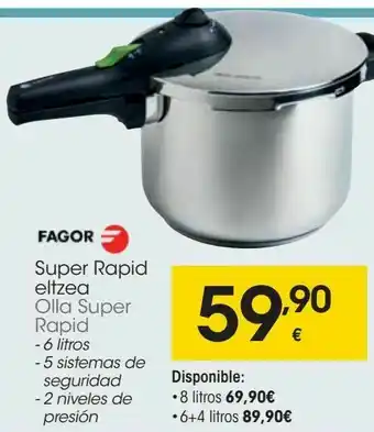 Eroski Fagor olla super rapid oferta