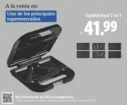 Lidl Sandwichera 3 en 1 oferta