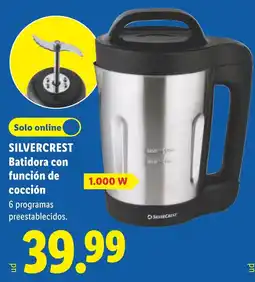 Lidl Silvercrest batidora con funcion de coccion oferta