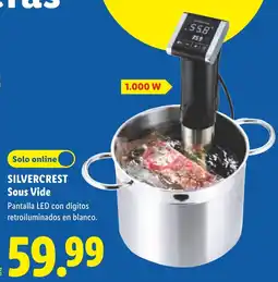 Lidl Silvercrest sous vide oferta