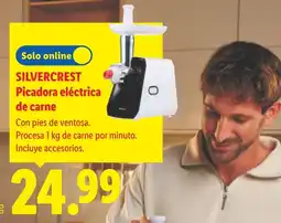 Lidl Silvercrest picadora eléctrica de carne oferta